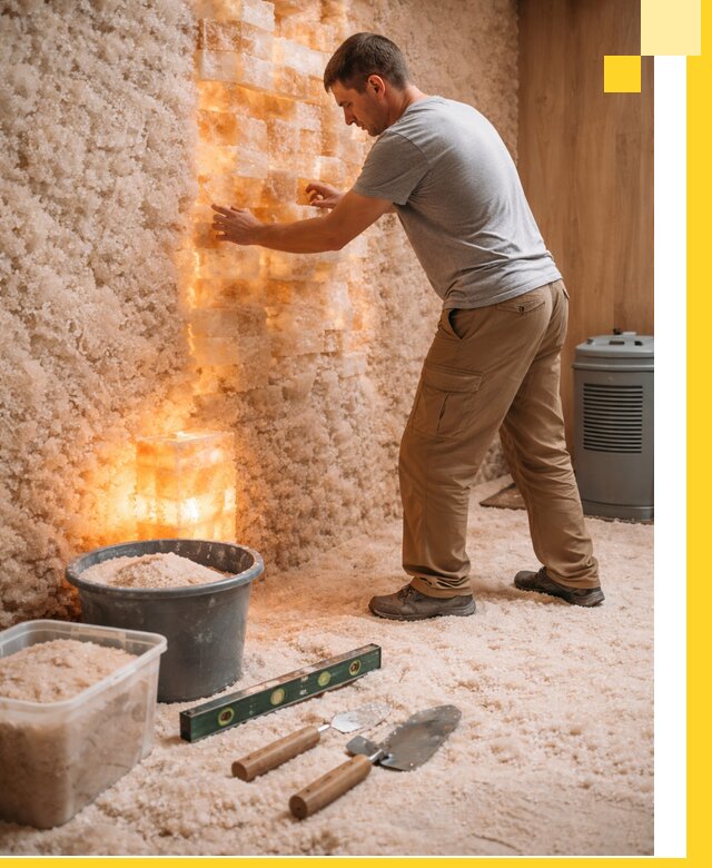 Проектирование и монтаж соляных комнат в Ишиме под ключ