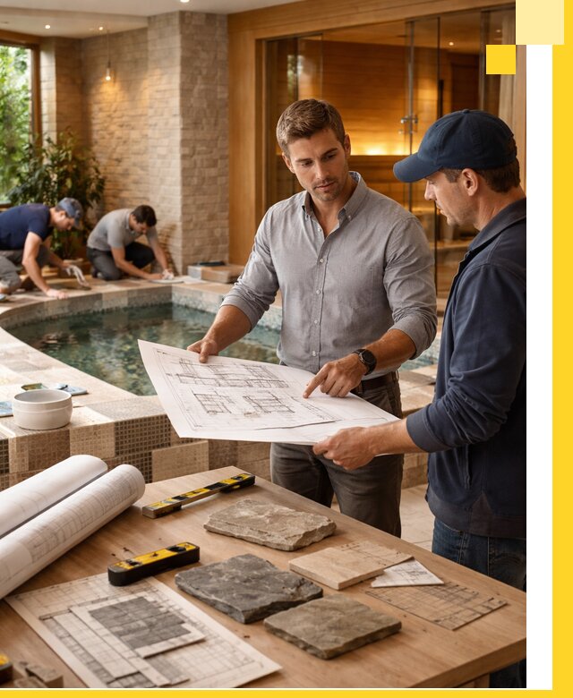 Проектирование SPA зон под ключ в Ишиме с инженерией